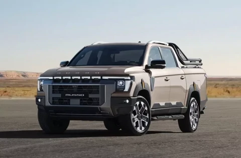 نسل جدید پیکاپ موسو با موتورهای بنزینی و دیزلی می‌آید